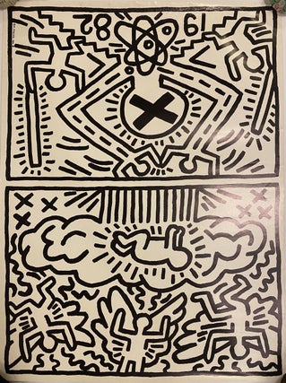 Item #327148 Anti-Nuclear Rally Poster. Keith HARING
