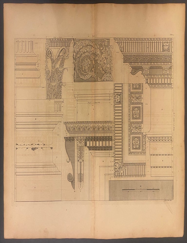 Item #327429 Architecture de Palladio, Divisee en Quatre Livres (Plates XC. Tom. 4.). Giacomo LEONI.