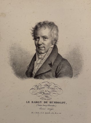Item #327612 Le Baron de Humboldt, (Frederic-henry-Alexandre). Julien-Leopold BOILLY