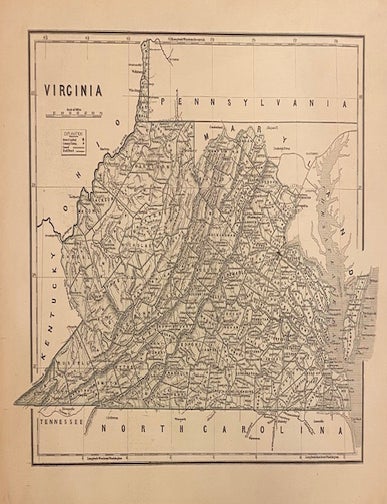 Item #327843 Virginia. Sidney Edwards MORSE, Samuel BREESE.