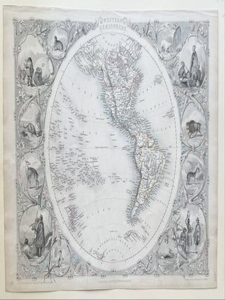 Item #327852 Eastern Hemisphere / Western Hemisphere. John TALLIS