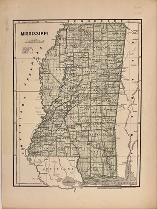 Item #327878 Mississippi. Sidney Edwards MORSE, Samuel BREESE