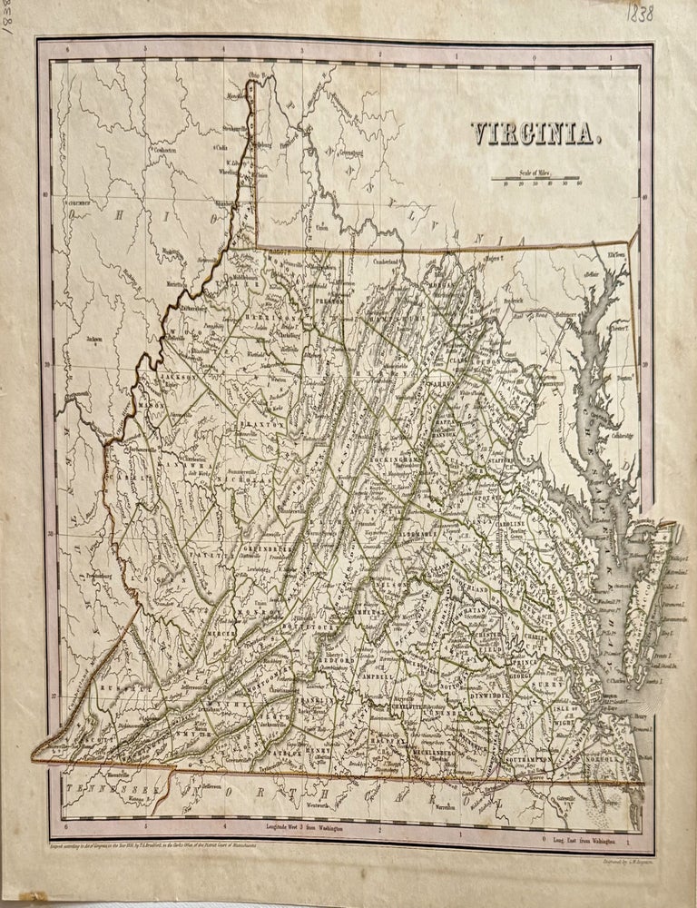 Item #327913 Virginia. Thomas Gamaliel BRADFORD.