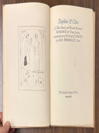 Daphnis & Chloe: A Most Sweet, and Pleasant Pastorall Romance for Young Ladies