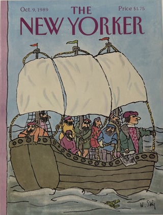 Item #328333 The New Yorker Magazine cover October 9, 1989. William STEIG
