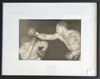 Item #328400 Boxing Photo Signed "from Archie Moore". Archie MOORE