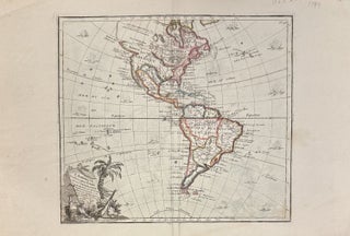 Item #328464 L'Amerique Dressee pour l'etude de la Geographie. Louis BRION DE LA TOUR
