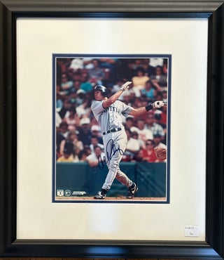 Item #328517 Signed Color Photograph of Alex Rodriguez. Alex RODRIGUEZ