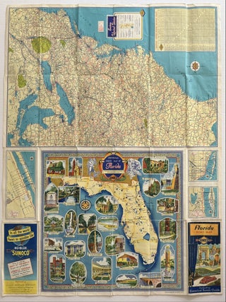 Florida / Historical Scenic Map of Florida