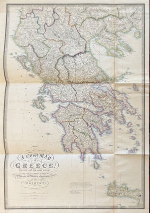 Item #328891 A New Map of Greece. James WYLD