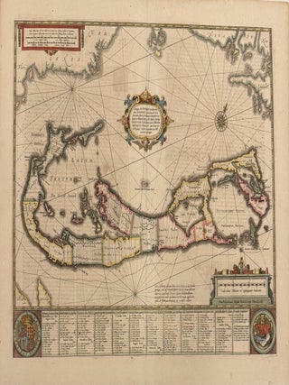 Item #328988 Mappa Aestivarum Insularum, Alias Barmudas.; Bermuda. Gerard MERCATOR, Jodocus HONDIUS