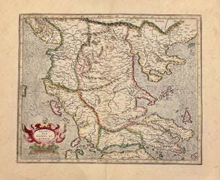 Item #329054 Macedonia Epirus et Achaia. Gerard MERCATOR, Jodocus HONDIUS