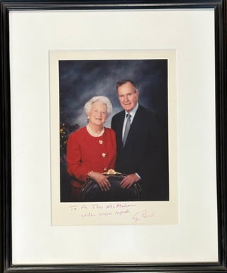 Item #329065 Signed Photograph. George Herbert Walker BUSH