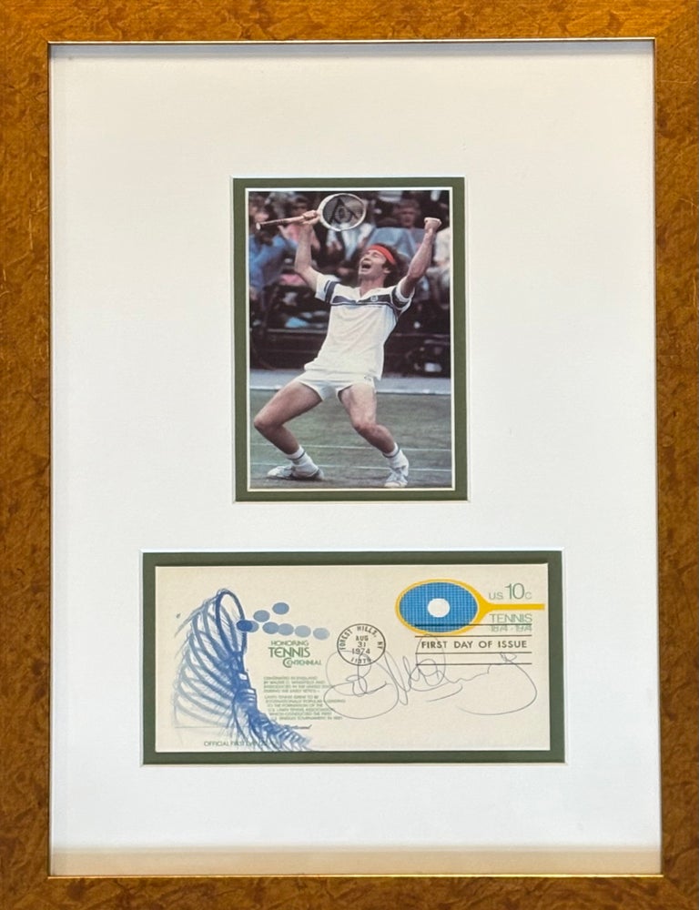 Item #329158 Signed First Day Cover. John Patrick MCENROE.