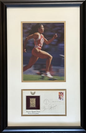 Item #329159 Signed First Day Cover. Florence Griffith JOYNER