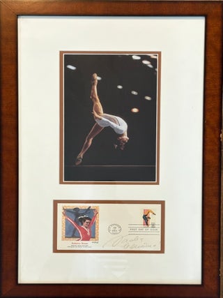 Item #329168 Signed First Day Cover. Nadia Elena COMANECI