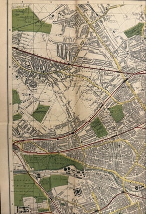 Bacon's New Map of London with Guide
