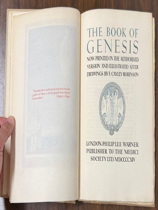 The Book of Genesis, Now Printed in the Authorized Edition