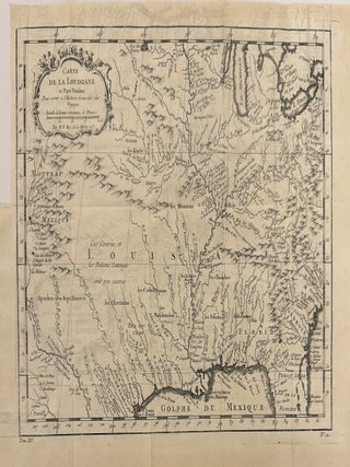 Item #329478 Carte de la Louisiane et Pays Voisins. Jacques Nicolas BELLIN