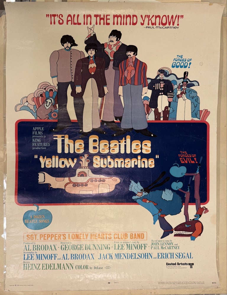 Item #329730 The Beatles "Yellow Submarine". Heinz EDELMANN.