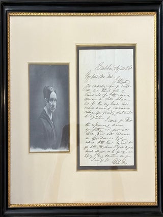 Item #329852 Autographed Letter Signed. Dorothea DIX