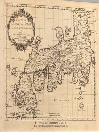 Item #329865 Carte de l'Empire du Japon. Jacques Nicolas BELLIN
