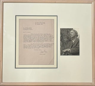 Item #329866 Typed Letter Signed. Louise BOGAN
