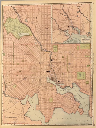 Item #329950 Baltimore. RAND MCNALLY, CO