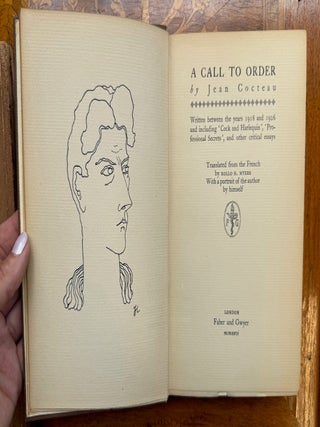Item #330029 A Call To Order. Jean COCTEAU