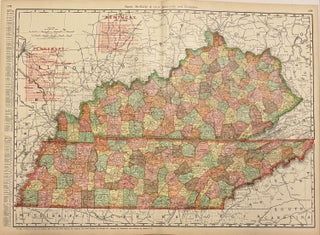 Item #330050 Rand, McNally & Co.'s Kentucky and Tennessee. McNally Rand, Co