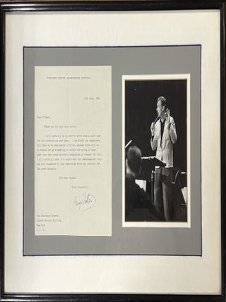Item #330259 Typed Letter Signed. Benjamin BRITTEN
