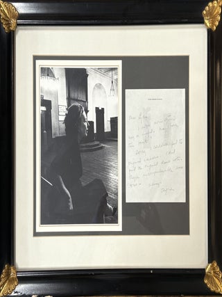 Item #330414 Autographed Letter Signed. Agnes DE MILLE