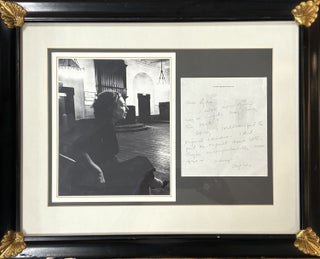 Item #330414 Autographed Letter Signed. Agnes DE MILLE