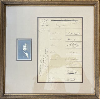 Item #330724 Document Signed. Luigi CHERUBINI