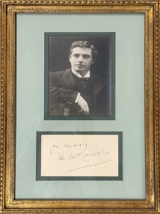 Item #330745 Signed Card. John MCCORMACK
