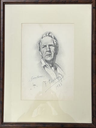 Item #330753 Signed Sketch. Feodor CHALIAPIN