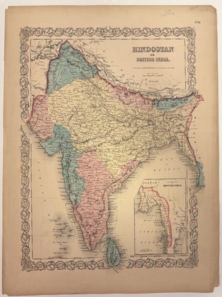 Item #330771 Hindostan or British India. J. H COLTON