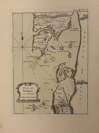 Item #330774 Plan de Bombay et ses Environs. Jacques Nicolas BELLIN