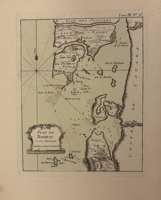 Item #330774 Plan de Bombay et ses Environs. Jacques Nicolas BELLIN