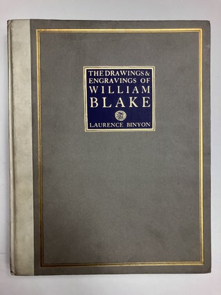 Item #330868 The Drawings and Engravings of William Blake. Laurence BINYON