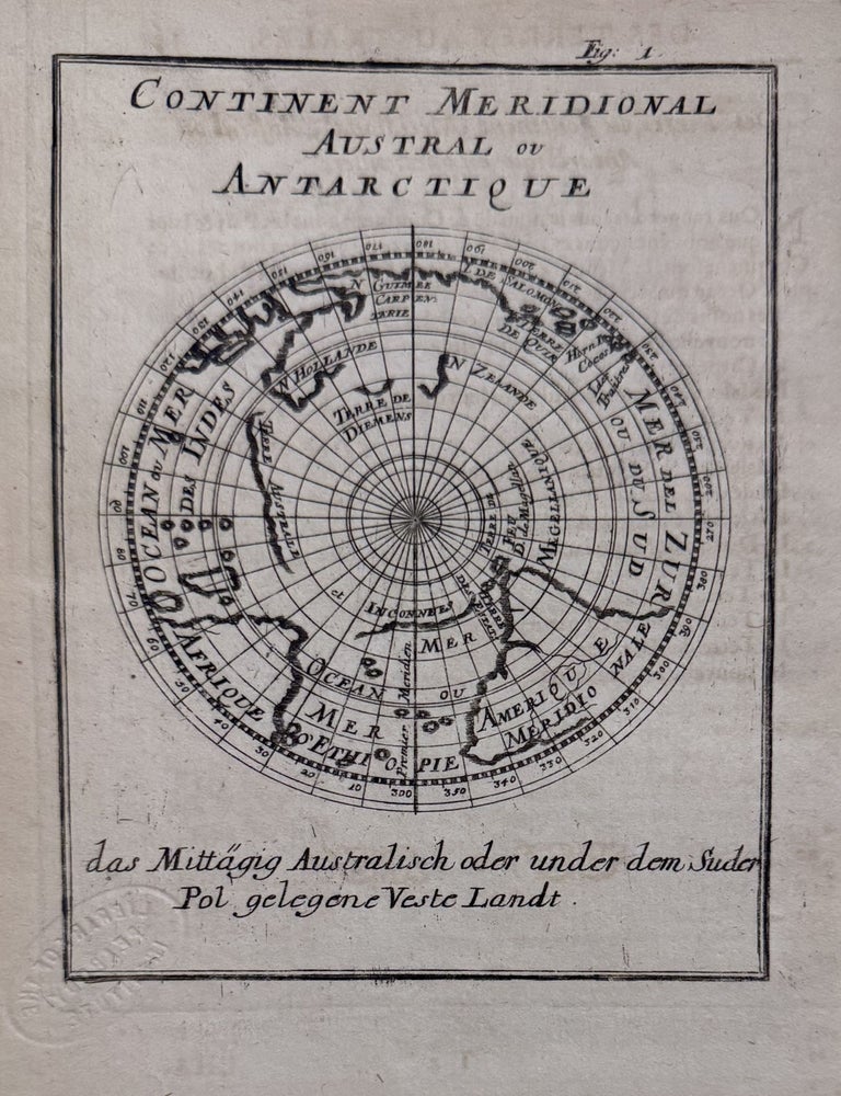 Item #330988 Continent Meridional Austral ou Antarctique. Allain MANESSON-MALLET.