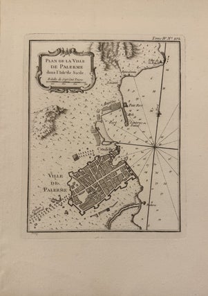 Item #331174 Plan de la Ville de Palerme dans l'Isle de Sicile. Jacques Nicolas BELLIN