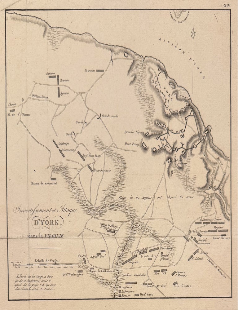 Item #331188 Investissement et Attaque D'York, dans la Virginie. John MARSHALL.