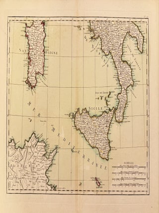 Item #331190 [Naples, Sicily and Sardinia]. Giovanni Rizzi ZANNONI