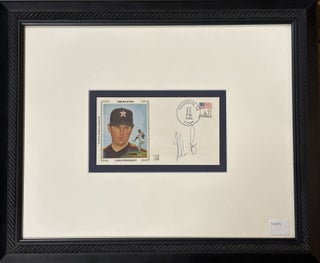 Item #331697 First Day Cover Signed. Nolan RYAN