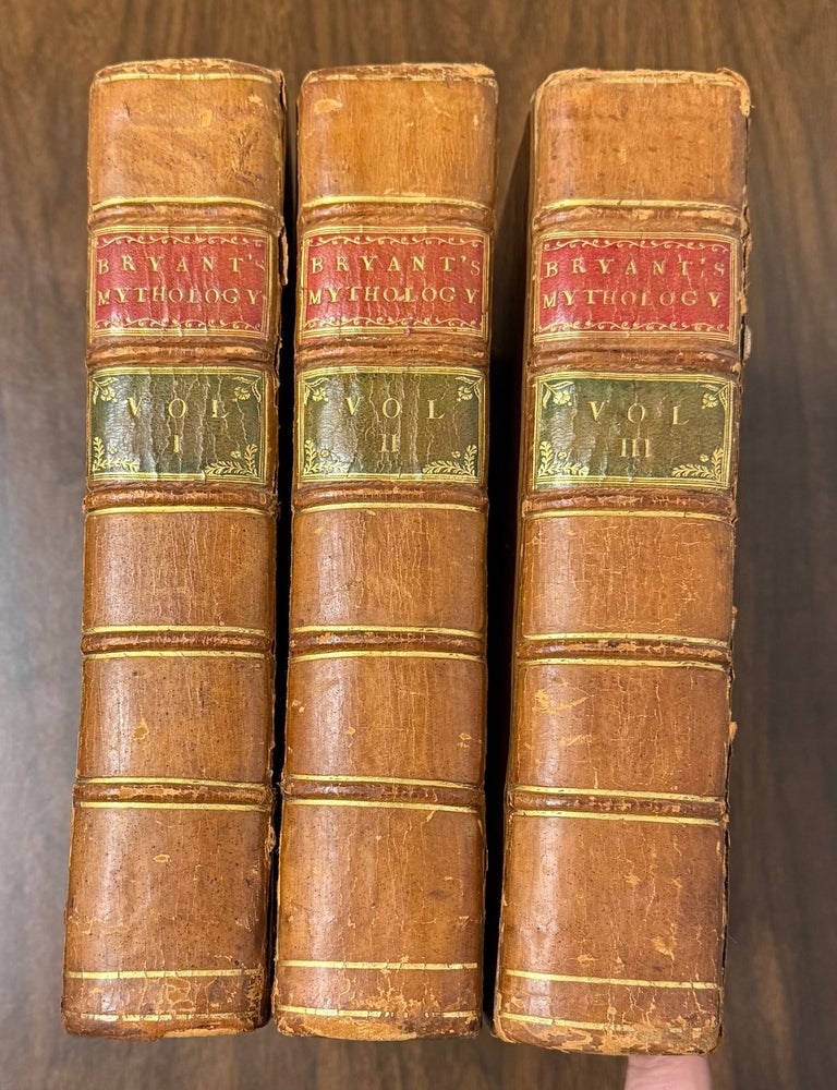 Item #332737 A New System, or An Analysis of Ancient Mythology: Wherein an Attempt is made to divest Tradition of Fable;; and to reduce the Truth to its Original Purity. In this work is given an history of the Babylonians, Chaldeans, Egyptians, Canaanites, Helladians, Ionians, Leleges, Dorians, Pelasgi: also of the Scythae, Indoscythe, Ethiopians, Phenicians. Jacob BRYANT.