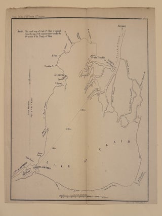 Item #333231 Lake St. Clair. David THOMPSON, William BIRD
