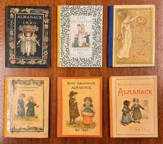 Item #333275 Almanacks for 1890-1895. Kate GREENAWAY