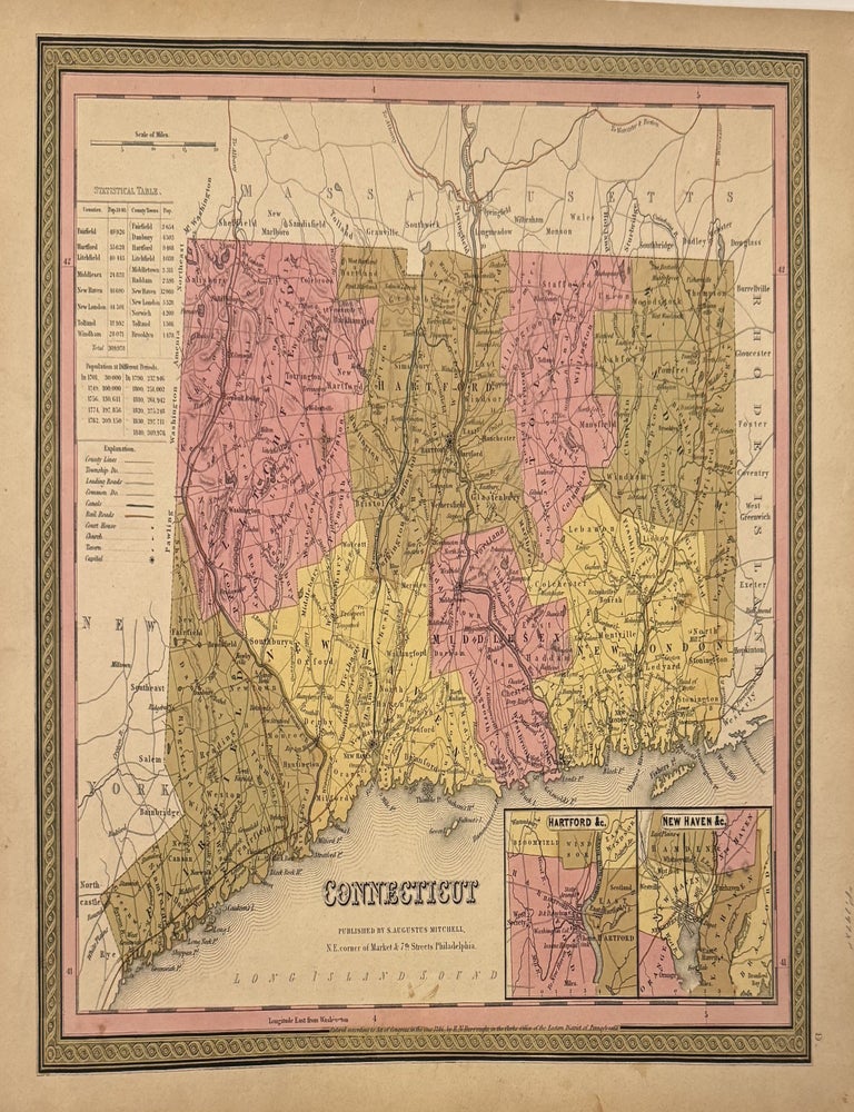 Item #333853 Connecticut. Samuel Augustus Sr MITCHELL.