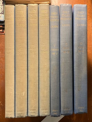 Item #333973 Early Italian Engraving: A Critical Catalogue with Complete Reproduction of All the...